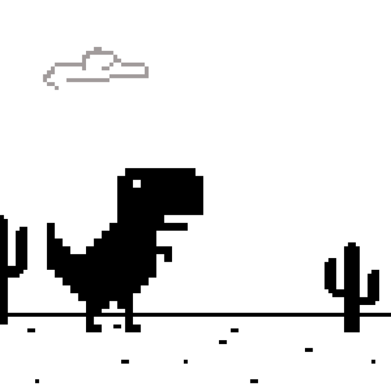 dinosaur game logo