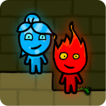 fireboy and watergirl 1 forest temple logo